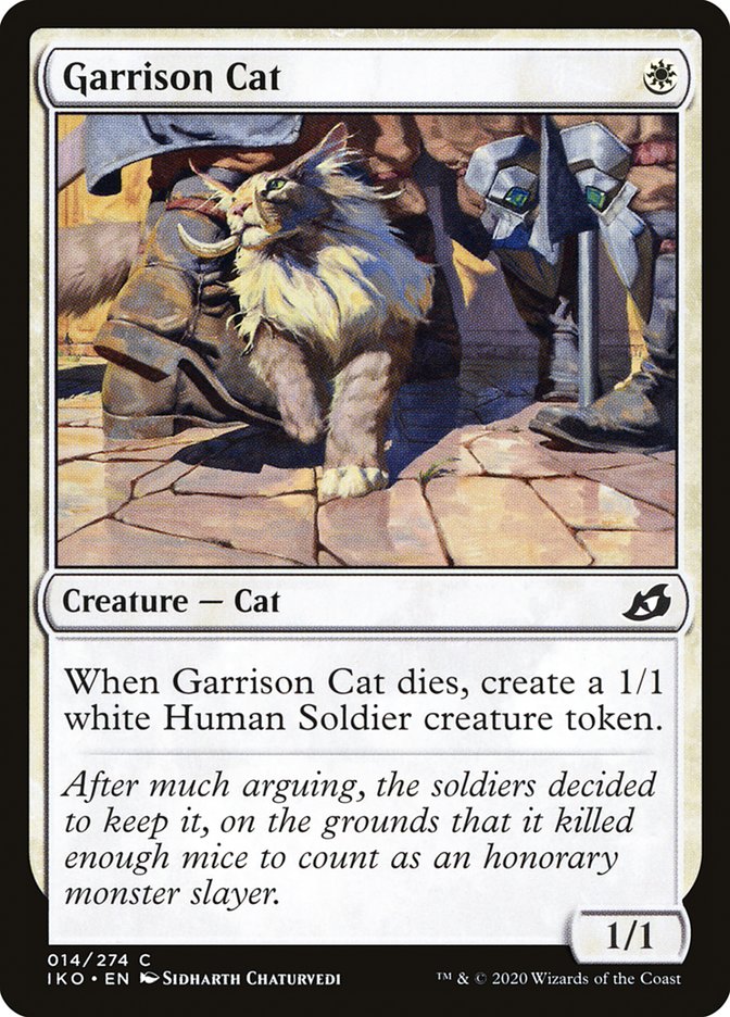 Garrison Cat [Ikoria: Lair of Behemoths] | Card Citadel