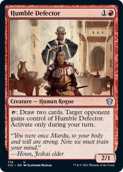 Humble Defector [Commander 2021] | Card Citadel