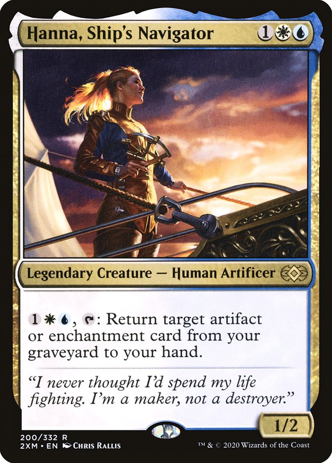 Hanna, Ship's Navigator [Double Masters] | Card Citadel