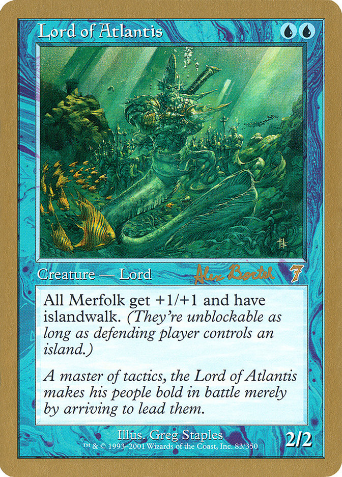 Lord of Atlantis (Alex Borteh) [World Championship Decks 2001] | Card Citadel