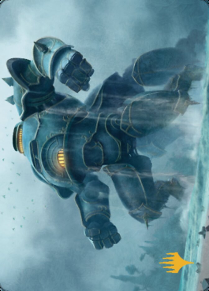 Depth Charge Colossus Art Card (Gold-Stamped Planeswalker Symbol) [The Brothers' War Art Series] | Card Citadel