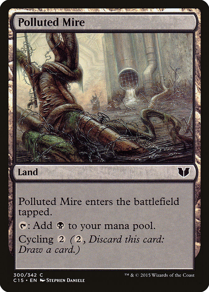 Polluted Mire [Commander 2015] | Card Citadel