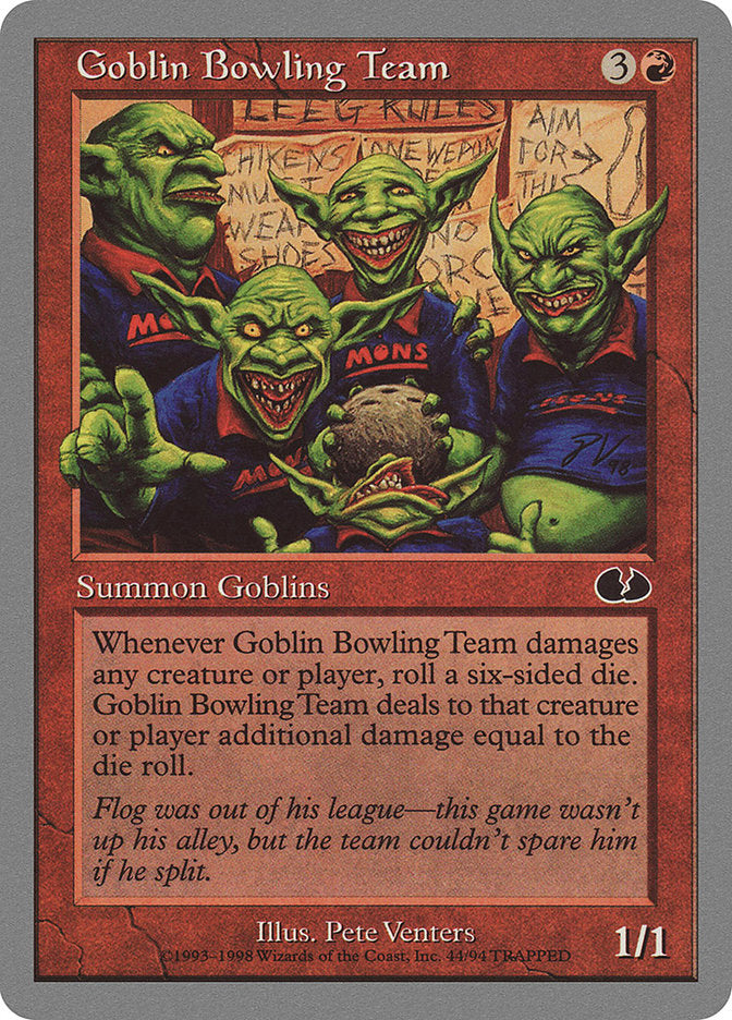 Goblin Bowling Team [Unglued] | Card Citadel