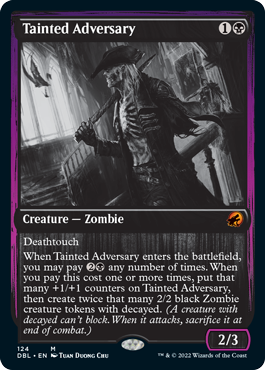 Tainted Adversary [Innistrad: Double Feature] | Card Citadel