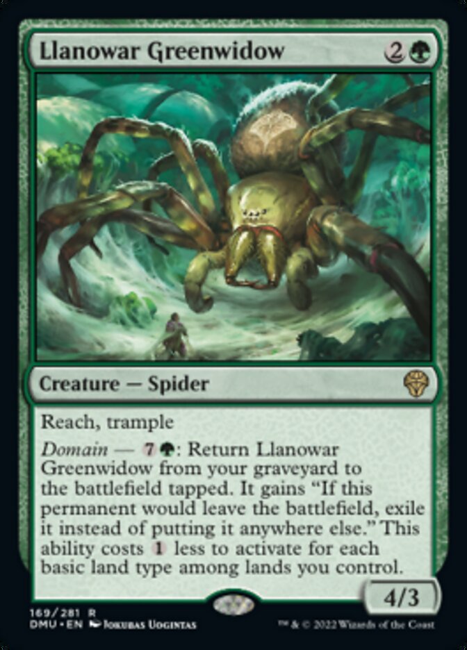 Llanowar Greenwidow [Dominaria United] | Card Citadel