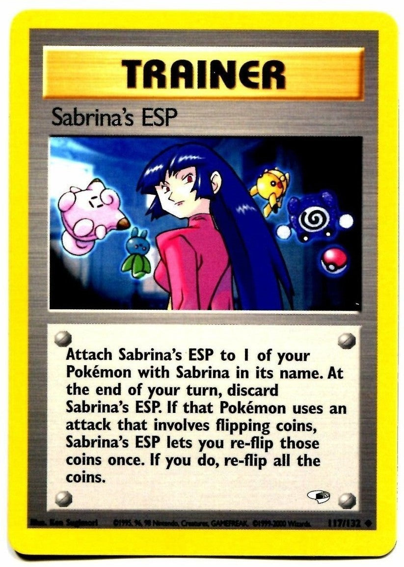 Sabrina's ESP (117/132) [Gym Heroes Unlimited] | Card Citadel