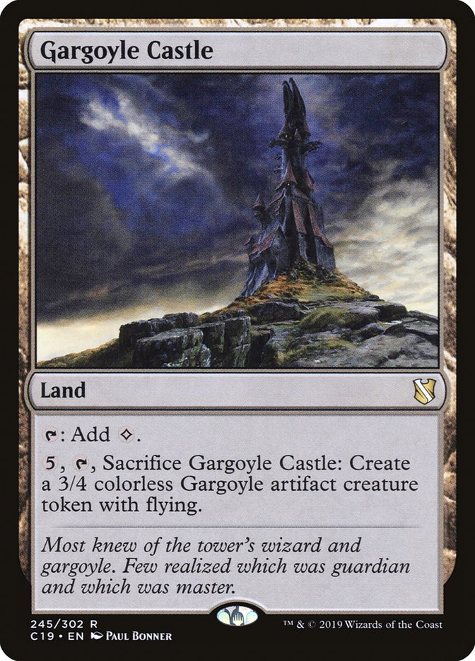 Gargoyle Castle [Commander 2019] | Card Citadel