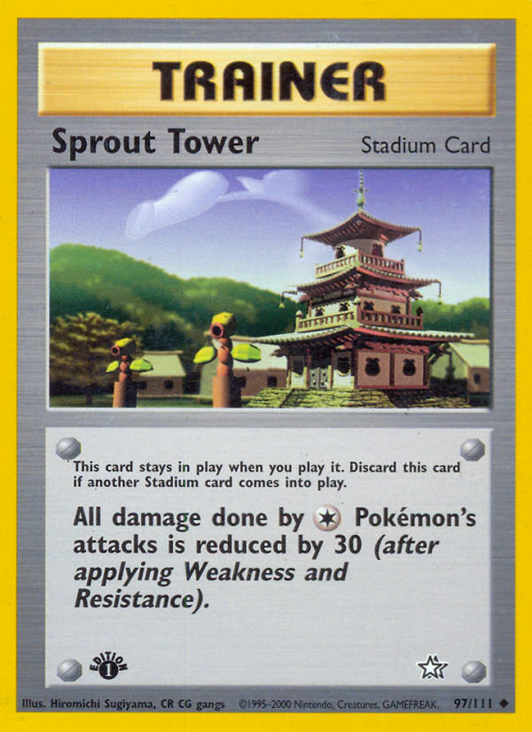 Sprout Tower (97/111) [Neo Genesis 1st Edition] | Card Citadel