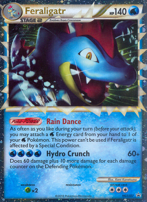 Feraligatr (HGSS07) [HeartGold & SoulSilver: Black Star Promos] | Card Citadel