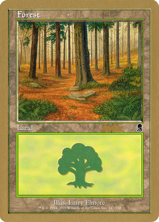 Forest (bk347) (Brian Kibler) [World Championship Decks 2002] | Card Citadel