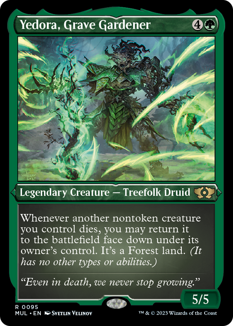 Yedora, Grave Gardener (Foil Etched) [Multiverse Legends] | Card Citadel