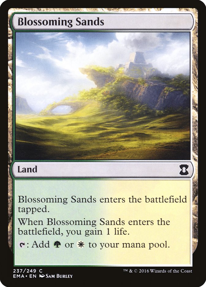 Blossoming Sands [Eternal Masters] | Card Citadel