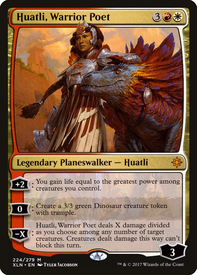 Huatli, Warrior Poet [Ixalan] | Card Citadel