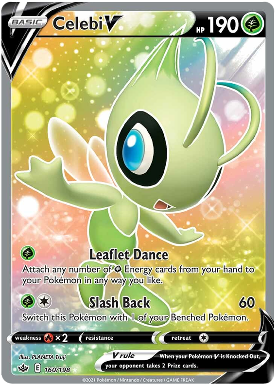 Celebi V (160/198) [Sword & Shield: Chilling Reign] | Card Citadel