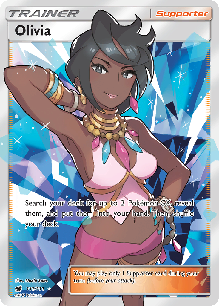 Olivia (111/111) [Sun & Moon: Crimson Invasion] | Card Citadel
