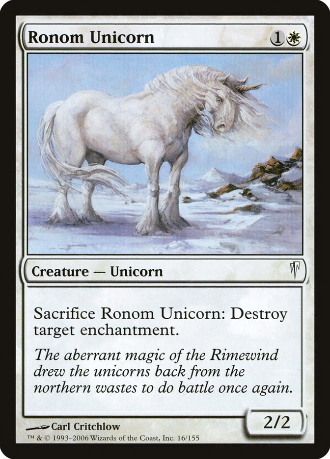 Ronom Unicorn [Coldsnap] | Card Citadel