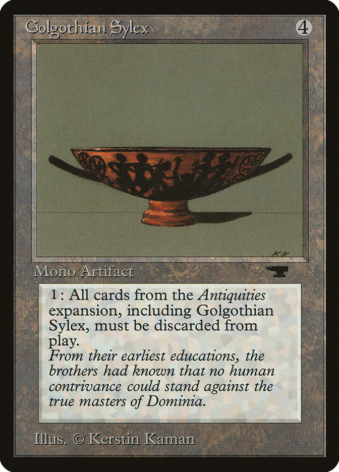 Golgothian Sylex [Antiquities] | Card Citadel