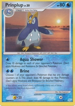 Prinplup (6/12) [Diamond & Pearl: Trainer Kit - Manaphy] | Card Citadel