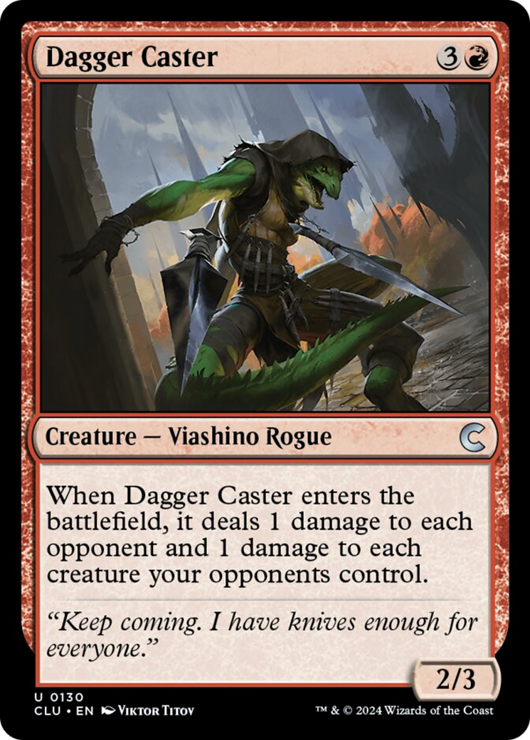 Dagger Caster [Ravnica: Clue Edition] | Card Citadel