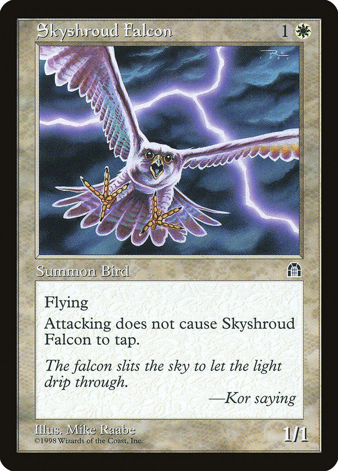 Skyshroud Falcon [Stronghold] | Card Citadel