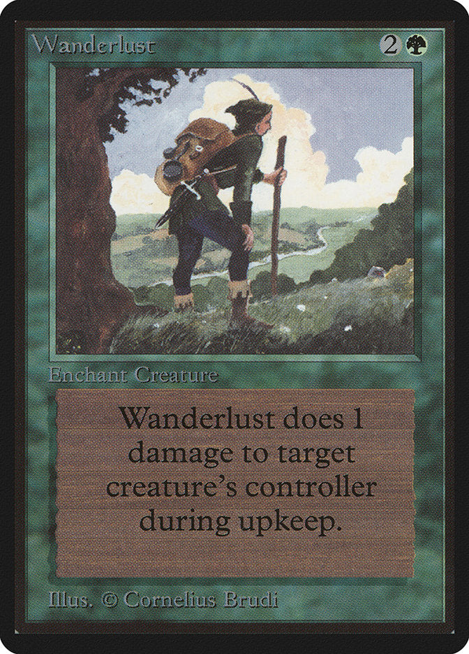 Wanderlust [Limited Edition Beta] | Card Citadel