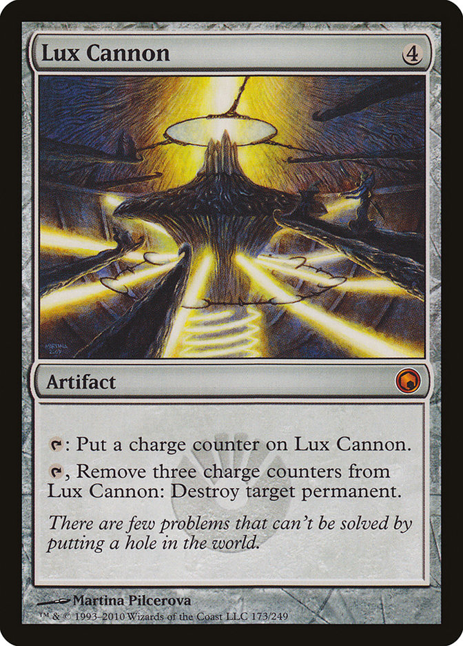 Lux Cannon [Scars of Mirrodin] | Card Citadel