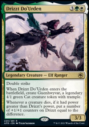 Drizzt Do'Urden (Promo Pack) [Dungeons & Dragons: Adventures in the Forgotten Realms Promos] | Card Citadel