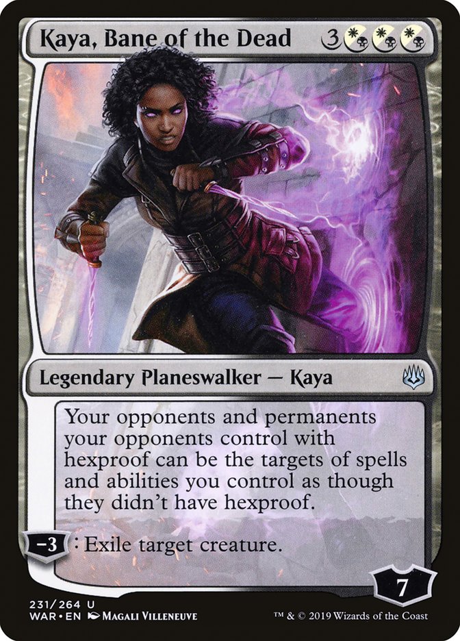 Kaya, Bane of the Dead [War of the Spark] | Card Citadel