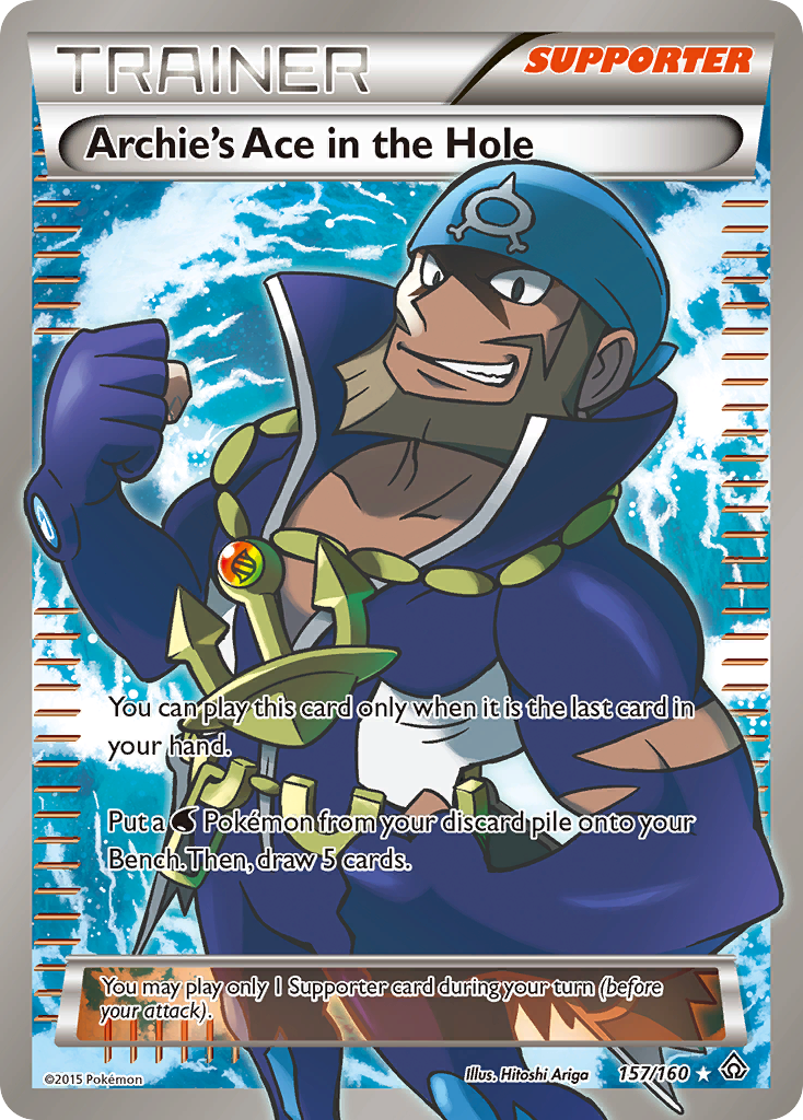 Archie's Ace in the Hole (157/160) [XY: Primal Clash] | Card Citadel