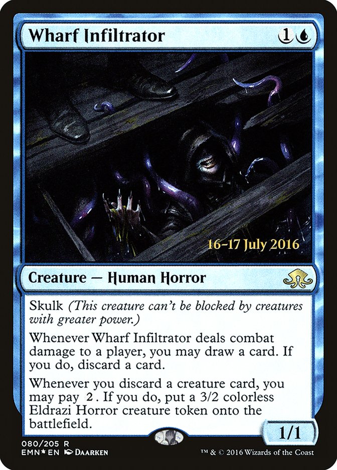 Wharf Infiltrator [Eldritch Moon Promos] | Card Citadel