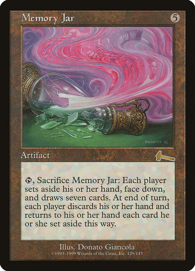 Memory Jar [Urza's Legacy] | Card Citadel