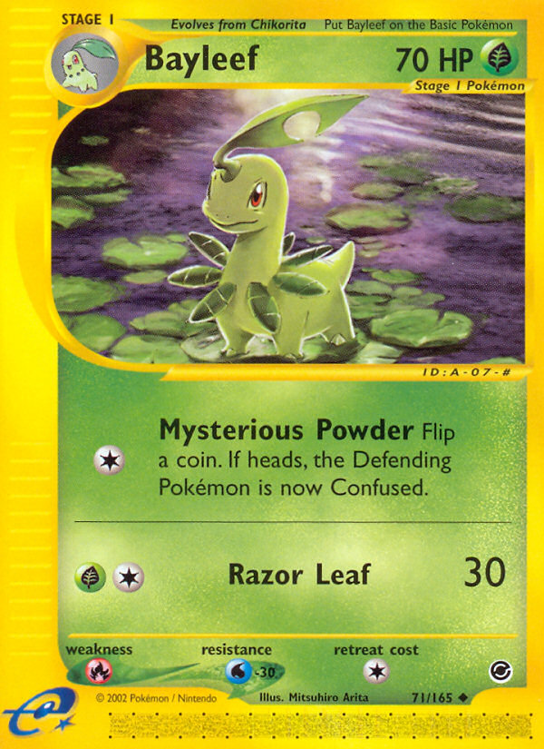 Bayleef (71/165) [Expedition: Base Set] | Card Citadel