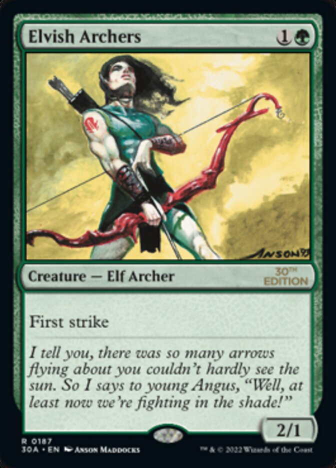 Elvish Archers [30th Anniversary Edition] | Card Citadel