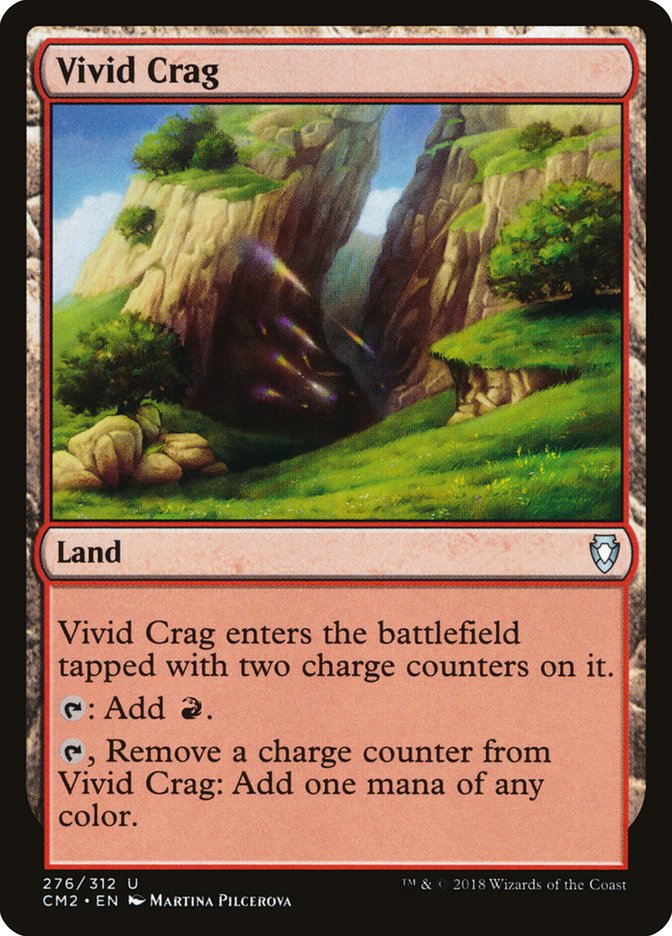 Vivid Crag [Commander Anthology Volume II] | Card Citadel