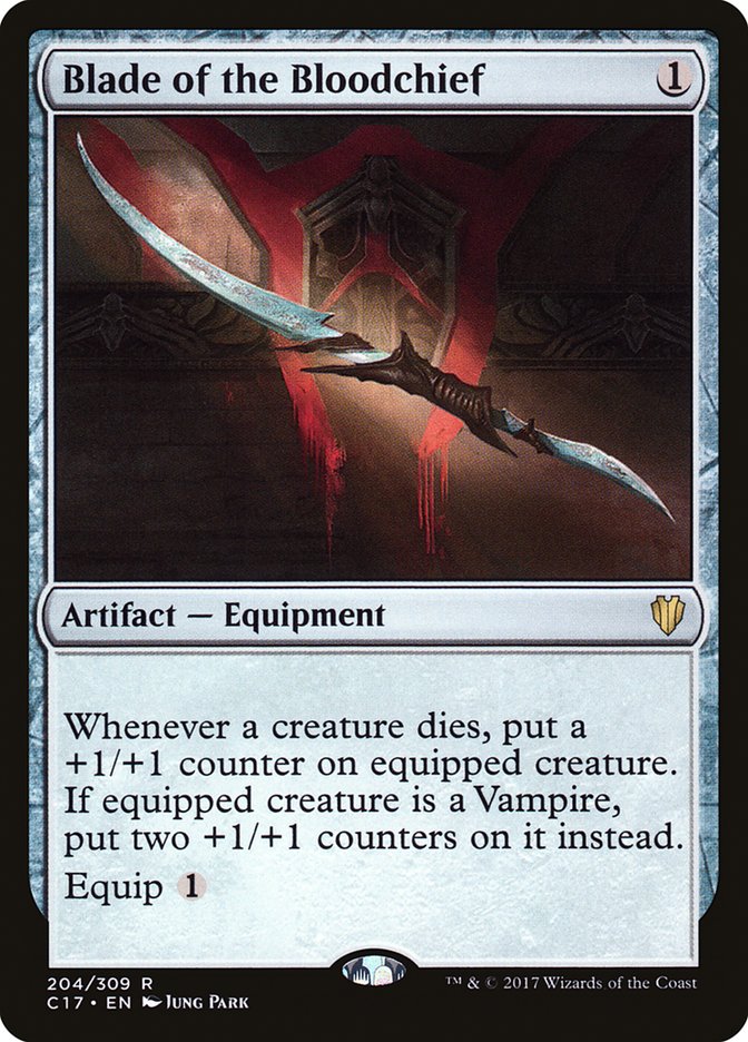 Blade of the Bloodchief [Commander 2017] | Card Citadel