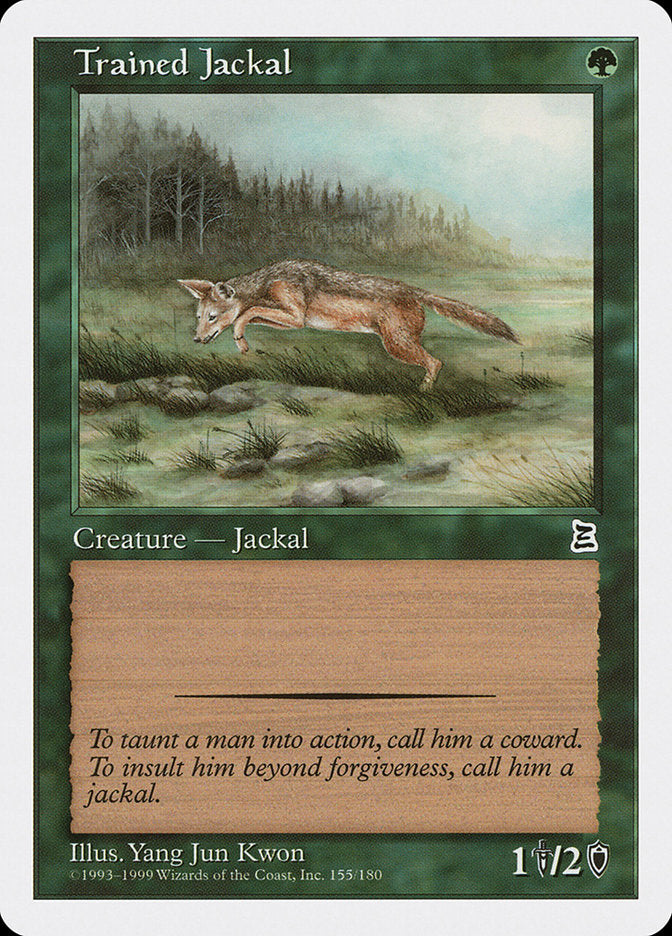 Trained Jackal [Portal Three Kingdoms] | Card Citadel