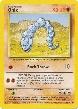 Onix (56/102) [Base Set Unlimited] | Card Citadel