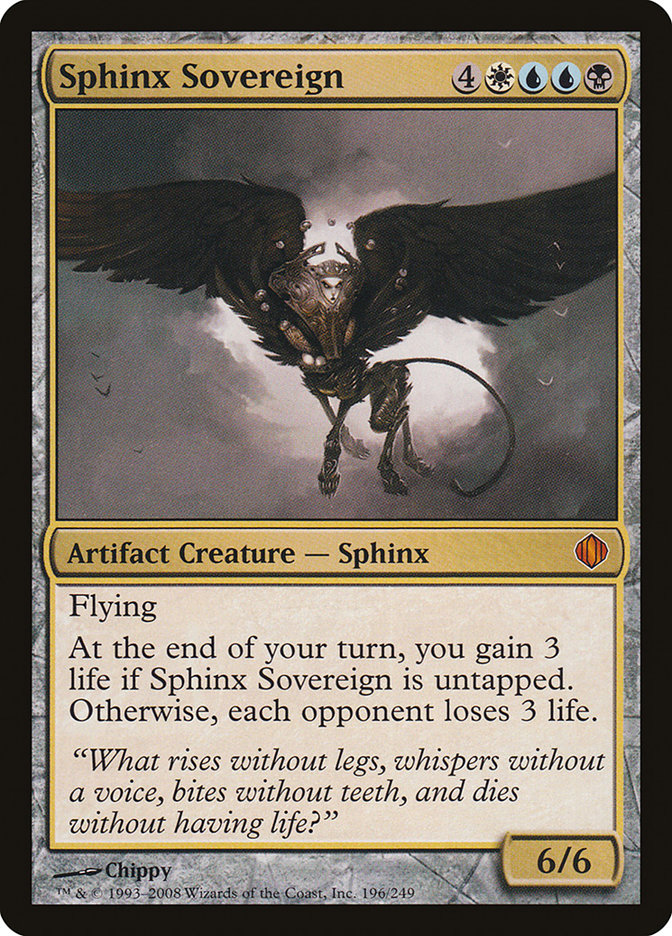 Sphinx Sovereign [Shards of Alara] | Card Citadel
