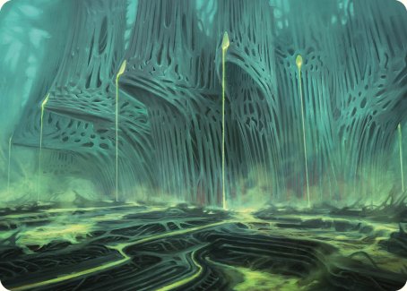 Swamp Art Card [Phyrexia: All Will Be One Art Series] | Card Citadel