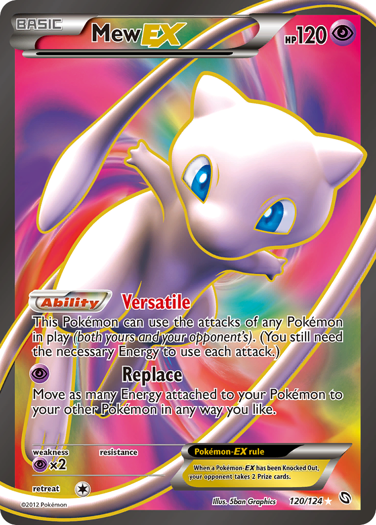 Mew EX (120/124) [Black & White: Dragons Exalted] | Card Citadel