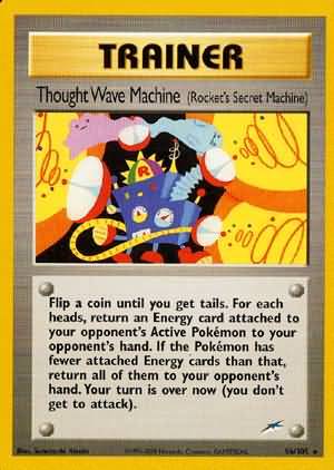 Thought Wave Machine (96/105) (Rocket's Secret Machine) [Neo Destiny Unlimited] | Card Citadel