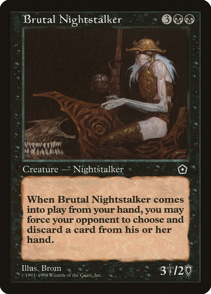Brutal Nightstalker [Portal Second Age] | Card Citadel