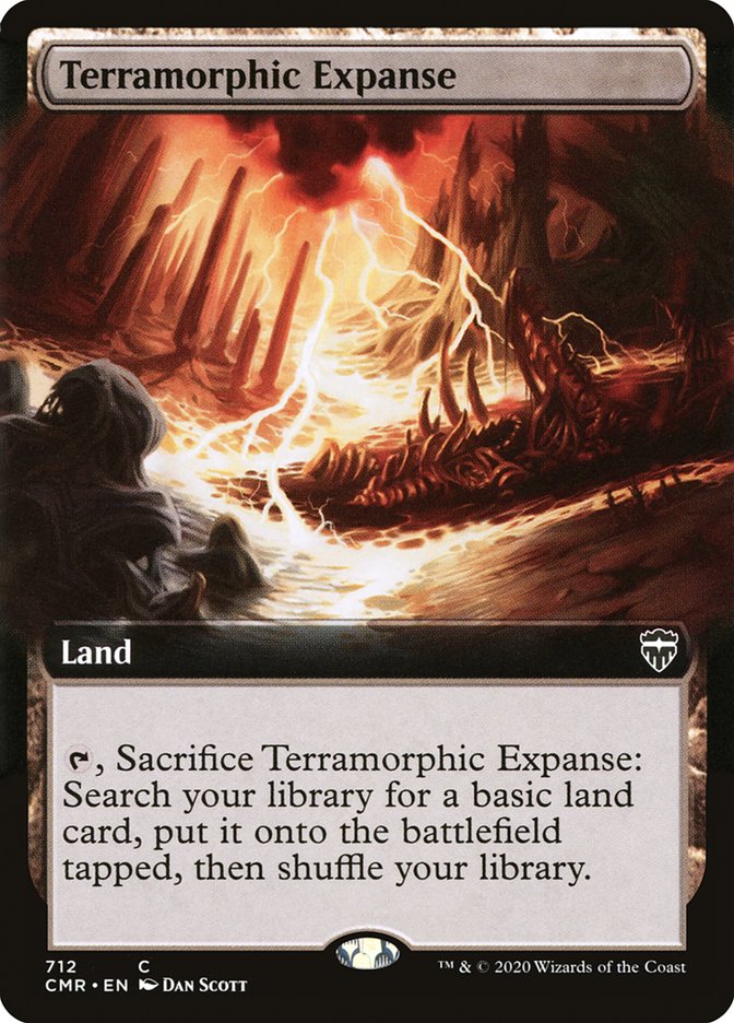 Terramorphic Expanse (Extended Art) [Commander Legends] | Card Citadel