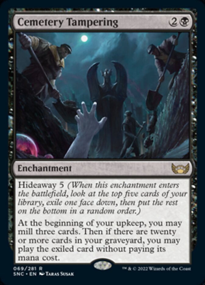 Cemetery Tampering [Streets of New Capenna] | Card Citadel