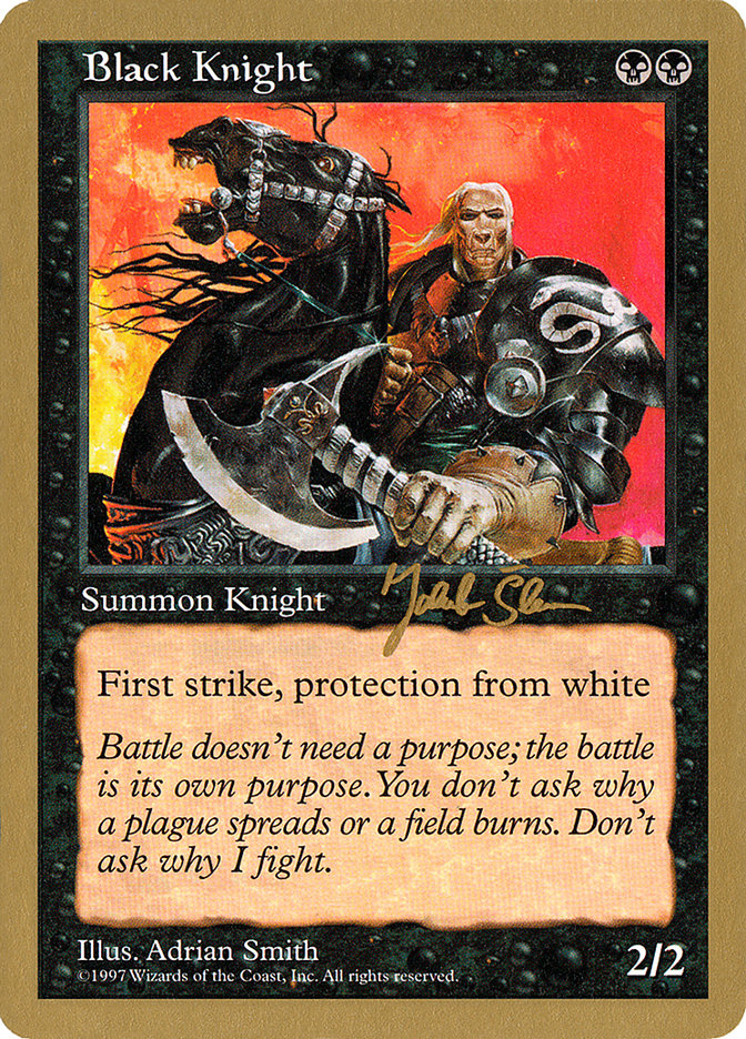 Black Knight (Jakub Slemr) [World Championship Decks 1997] | Card Citadel