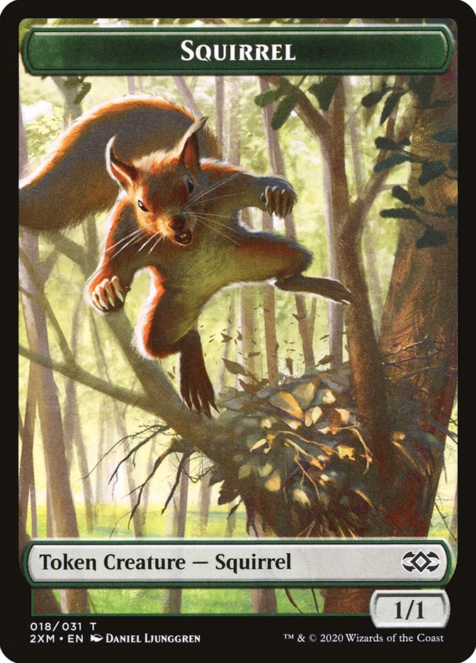 Squirrel Token [Double Masters] | Card Citadel