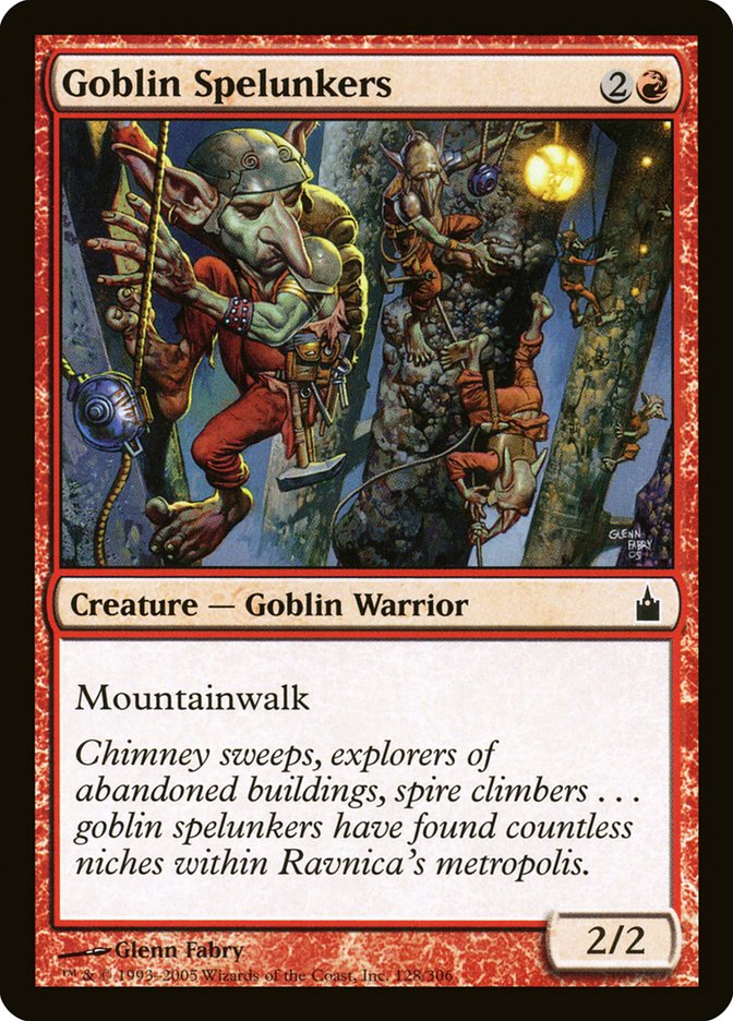 Goblin Spelunkers [Ravnica: City of Guilds] | Card Citadel