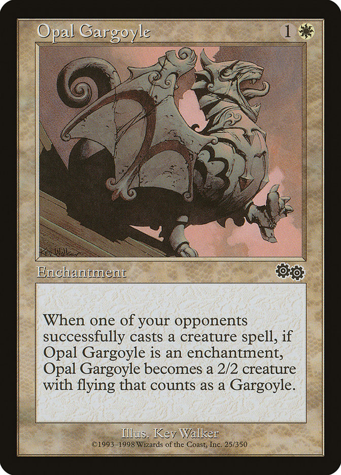 Opal Gargoyle [Urza's Saga] | Card Citadel