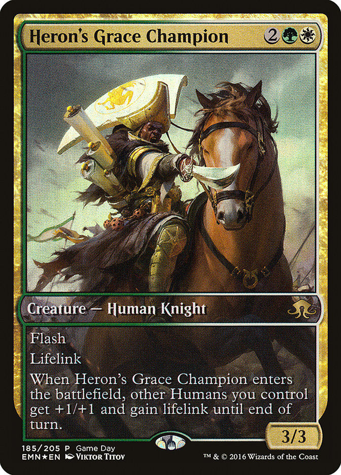 Heron's Grace Champion [Eldritch Moon Promos] | Card Citadel