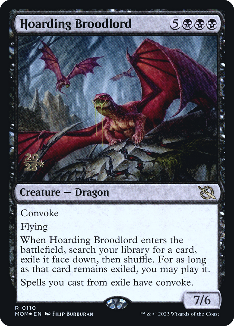 Hoarding Broodlord [March of the Machine Prerelease Promos] | Card Citadel
